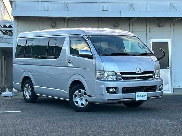 トヨタ ハイエース GL 長崎県 2008(平20)年 3.4万km シルバーマイカM ワンオーナー/社外ETC/CD/片側スライドドア/ハロゲンライト/純正フロアマット/電格ミラー/保証書