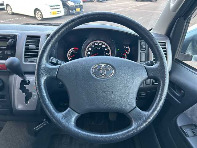 トヨタ ハイエース GL 長崎県 2008(平20)年 3.4万km シルバーマイカM ワンオーナー/社外ETC/CD/片側スライドドア/ハロゲンライト/純正フロアマット/電格ミラー/保証書