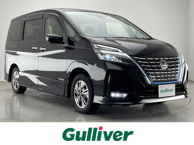 日産 セレナ e－パワー ハイウェイスター V 三重県 2020(令2)年 6.3万km ダイヤモンドブラック パイオニア９型ナビ　アルパイン後席モニター　全方位カメラ　プロパイロット　セーフティパックＢ　パーキングアシスト　シートヒーター　ステアリングヒーター　衝突軽減装置　両側パワスラ　ＬＥＤライト　禁煙車