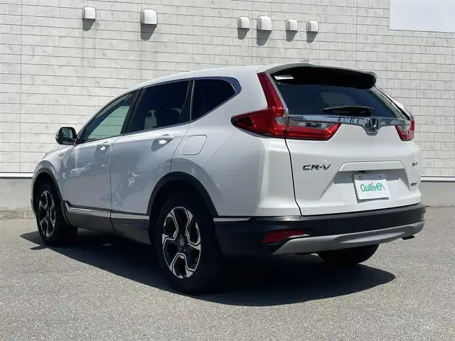 ホンダ ＣＲ－Ｖ ハイブリッド EX 山形県 2019(平31)年 5.9万km プラチナホワイトパール 禁煙車/4WD/ホンダセンシング/純正ナビ/フルセグTV/DVD/Bluetooth/リアカメラ/レーダークルーズコントロール/運転席パワーシート/スマートキー/シートヒーター/電子制御パーキングブレーキ/ETC/前後ドライブレコーダー/保証書/取扱説明書
