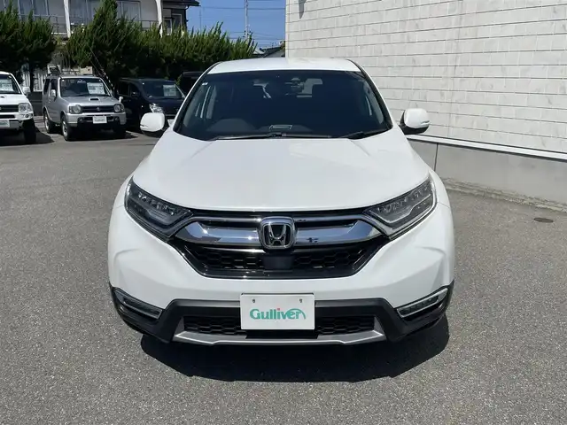 ホンダ ＣＲ－Ｖ ハイブリッド EX 山形県 2019(平31)年 5.9万km プラチナホワイトパール 禁煙車/4WD/ホンダセンシング/純正ナビ/フルセグTV/DVD/Bluetooth/リアカメラ/レーダークルーズコントロール/運転席パワーシート/スマートキー/シートヒーター/電子制御パーキングブレーキ/ETC/前後ドライブレコーダー/保証書/取扱説明書