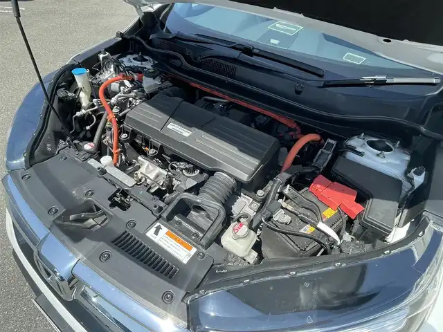 ホンダ ＣＲ－Ｖ ハイブリッド EX 山形県 2019(平31)年 5.9万km プラチナホワイトパール 禁煙車/4WD/ホンダセンシング/純正ナビ/フルセグTV/DVD/Bluetooth/リアカメラ/レーダークルーズコントロール/運転席パワーシート/スマートキー/シートヒーター/電子制御パーキングブレーキ/ETC/前後ドライブレコーダー/保証書/取扱説明書
