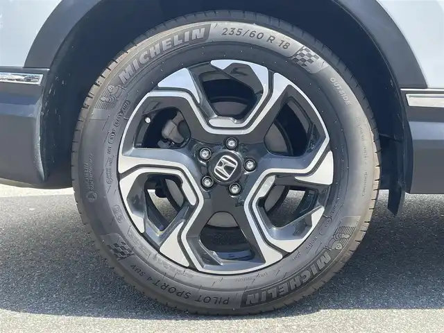 ホンダ ＣＲ－Ｖ ハイブリッド EX 山形県 2019(平31)年 5.9万km プラチナホワイトパール 禁煙車/4WD/ホンダセンシング/純正ナビ/フルセグTV/DVD/Bluetooth/リアカメラ/レーダークルーズコントロール/運転席パワーシート/スマートキー/シートヒーター/電子制御パーキングブレーキ/ETC/前後ドライブレコーダー/保証書/取扱説明書