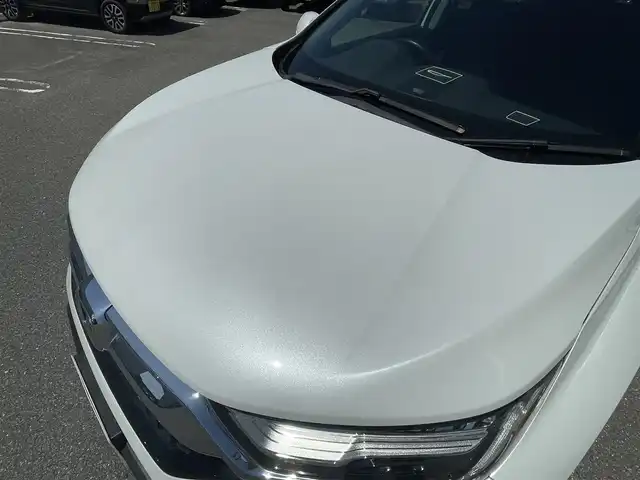ホンダ ＣＲ－Ｖ ハイブリッド EX 山形県 2019(平31)年 5.9万km プラチナホワイトパール 禁煙車/4WD/ホンダセンシング/純正ナビ/フルセグTV/DVD/Bluetooth/リアカメラ/レーダークルーズコントロール/運転席パワーシート/スマートキー/シートヒーター/電子制御パーキングブレーキ/ETC/前後ドライブレコーダー/保証書/取扱説明書