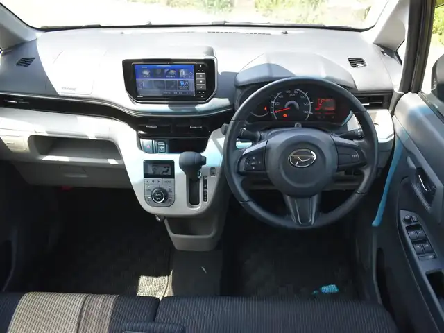 ダイハツ ムーヴ X リミテッド SAⅢ 福岡県 2018(平30)年 4.3万km ブライトシルバーメタリック ●ワンオーナー/●純正SDナビ/フルセグTV/Bluetooth/ 【NSZN-W68D】/●バックカメラ/●スマートキー×2/●エンジンプッシュスタート/●D席シートヒーター/●バックセンサー