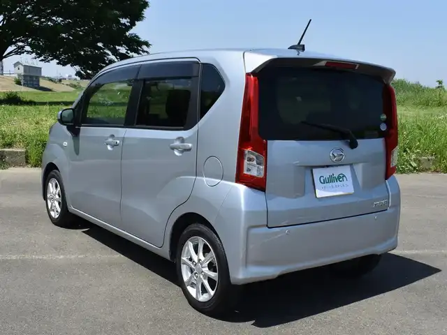 ダイハツ ムーヴ X リミテッド SAⅢ 福岡県 2018(平30)年 4.3万km ブライトシルバーメタリック ●ワンオーナー/●純正SDナビ/フルセグTV/Bluetooth/ 【NSZN-W68D】/●バックカメラ/●スマートキー×2/●エンジンプッシュスタート/●D席シートヒーター/●バックセンサー