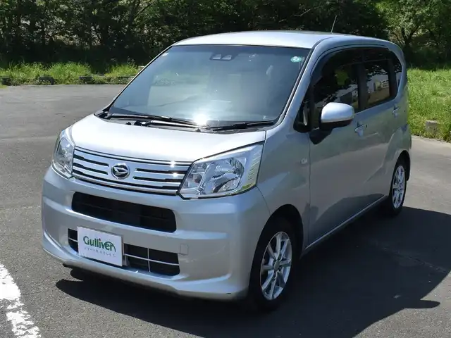ダイハツ ムーヴ X リミテッド SAⅢ 福岡県 2018(平30)年 4.3万km ブライトシルバーメタリック ●ワンオーナー/●純正SDナビ/フルセグTV/Bluetooth/ 【NSZN-W68D】/●バックカメラ/●スマートキー×2/●エンジンプッシュスタート/●D席シートヒーター/●バックセンサー