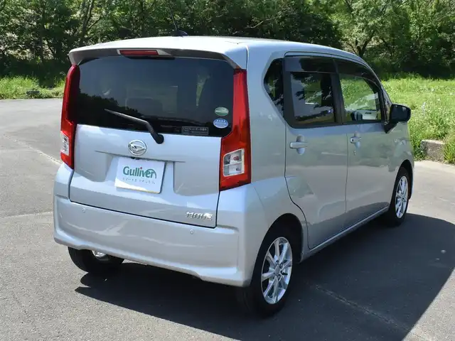 ダイハツ ムーヴ X リミテッド SAⅢ 福岡県 2018(平30)年 4.3万km ブライトシルバーメタリック ●ワンオーナー/●純正SDナビ/フルセグTV/Bluetooth/ 【NSZN-W68D】/●バックカメラ/●スマートキー×2/●エンジンプッシュスタート/●D席シートヒーター/●バックセンサー