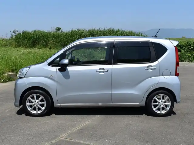 ダイハツ ムーヴ X リミテッド SAⅢ 福岡県 2018(平30)年 4.3万km ブライトシルバーメタリック ●ワンオーナー/●純正SDナビ/フルセグTV/Bluetooth/ 【NSZN-W68D】/●バックカメラ/●スマートキー×2/●エンジンプッシュスタート/●D席シートヒーター/●バックセンサー