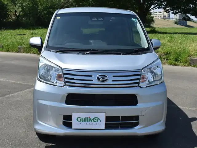 ダイハツ ムーヴ X リミテッド SAⅢ 福岡県 2018(平30)年 4.3万km ブライトシルバーメタリック ●ワンオーナー/●純正SDナビ/フルセグTV/Bluetooth/ 【NSZN-W68D】/●バックカメラ/●スマートキー×2/●エンジンプッシュスタート/●D席シートヒーター/●バックセンサー