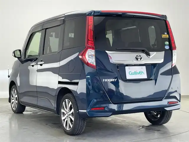 トヨタ ルーミー カスタムG－T 愛知県 2020(令2)年 6.1万km レーザーブルークリスタルシャイン 純正９型ナビ　フルセグＴＶ　Ｂｌｕｅｔｏｏｔｈ　全方位カメラ　スマアシIII　衝突軽減装置　車線逸脱　クルーズコントロール　ＬＥＤオートライト　フォグランプ　ＥＴＣ　コーナーセンサー　リアシェード オートハイビーム　禁煙車