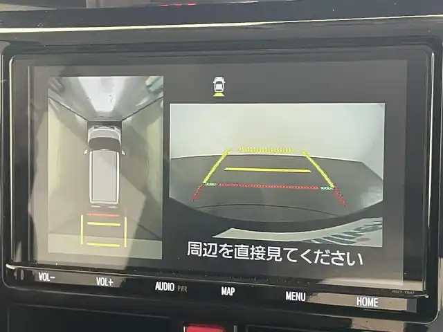 トヨタ ルーミー カスタムG－T 愛知県 2020(令2)年 6.1万km レーザーブルークリスタルシャイン 純正９型ナビ　フルセグＴＶ　Ｂｌｕｅｔｏｏｔｈ　全方位カメラ　スマアシIII　衝突軽減装置　車線逸脱　クルーズコントロール　ＬＥＤオートライト　フォグランプ　ＥＴＣ　コーナーセンサー　リアシェード オートハイビーム　禁煙車