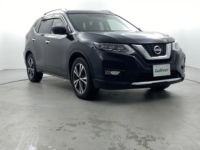 日産 エクストレイル 20X 福井県 2017(平29)年 2.8万km ダイヤモンドブラック パートタイム4WD/サンルーフ/純正9インチナビ/純正フロアマット/LEDオートライト/プロパイロット/アラウンドビューモニター/エマージェンシーブレーキ/ダウンヒルアシストコントロール/デジタルインナーミラー/ミラーヒーター/電子パーキング/オートホールド/クリアランスソナー/パワーバックドア/撥水カプロンシート/電動格納ミラー/本革巻ハンドル/インテリジェントキー/プッシュエンジンスタート