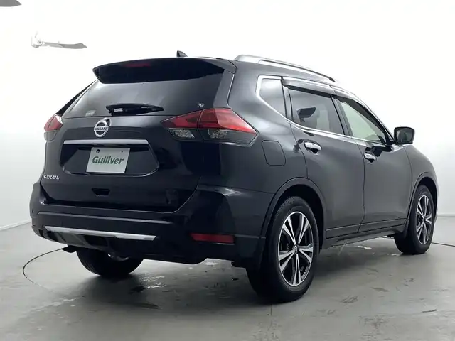 日産 エクストレイル 20X 福井県 2017(平29)年 2.8万km ダイヤモンドブラック パートタイム4WD/サンルーフ/純正9インチナビ/純正フロアマット/LEDオートライト/プロパイロット/アラウンドビューモニター/エマージェンシーブレーキ/ダウンヒルアシストコントロール/デジタルインナーミラー/ミラーヒーター/電子パーキング/オートホールド/クリアランスソナー/パワーバックドア/撥水カプロンシート/電動格納ミラー/本革巻ハンドル/インテリジェントキー/プッシュエンジンスタート