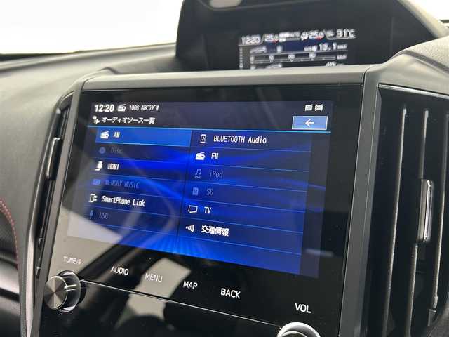 スバル フォレスター ハイブリッド X－ブレイク 大阪府 2023(令5)年 1.9万km クリスタルブラックシリカ 純正ナビ(フルセグ/DVD再生/Blu-ray/Bluetooth) バックカメラ 後席モニター ETC ハーフレザー パワーシート/ヒーター 衝突軽減 レーダーC クリアランスソナー BSM