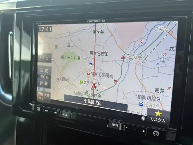 トヨタ アルファード S 千葉県 2017(平29)年 3.9万km ホワイトパールクリスタルシャイン 社外SDナビ/　（BT/DVD/CD/フルセグ/iPod）/ツインムーンルーフ/社外後席フリップダウンモニター/バックカメラ/ETC/両側パワースライドドア/オートライト/LEDヘッドライト/フォグ/バックドアイージークローザー/前後コーナーセンサー/スマートキー/プッシュスタート