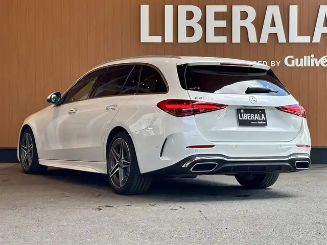 メルセデス・ベンツ Ｍ・ベンツ Ｃ２２０ｄ ステーションワゴン アバンギャルドAMGライン 宮城県 2022(令4)年 5万km 白 レーダセーフティパッケージ/レザーエクスクルーシブパッケージ/パノラミックスライディングルーフ/MBUXナビゲーションシステム/フルセグTV/360°カメラシステム/AppleCarPlay/ブラック/レッドレザーシート/パワーシート/シートヒーター/LEDヘッドライト/キーレスゴー/パワーバックドア/置くだけ充電/アンビエントライト/純正18インチAW