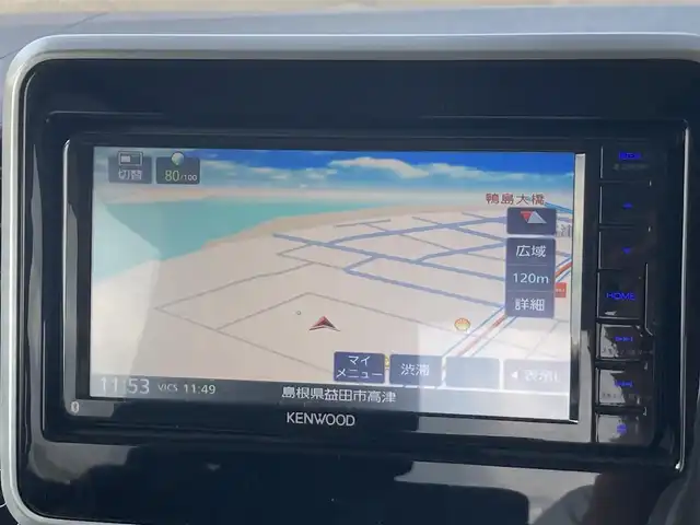 マツダ フレアワゴン カスタムスタイル ハイブリッド XT 島根県 2018(平30)年 1.7万km ピュアホワイトP 社外メモリナビ(CD/DVD/BT/フルセグ)/デュアルセンサーブレーキサポート/ ・誤発進抑制機能/ ・後退時ブレーキサポート/ ・車線逸脱警報機能/ ・ふらつき警報/ ・先行車発進お知らせ機能/ ・ハイビームアシスト/バックカメラ/ETC/クルーズコントロール/前席シートヒーター /両側パワースライドドア /アイドリングストップ/電動格納ミラー/純正フロアマット/取扱説明書/保証書/スペアキー×1