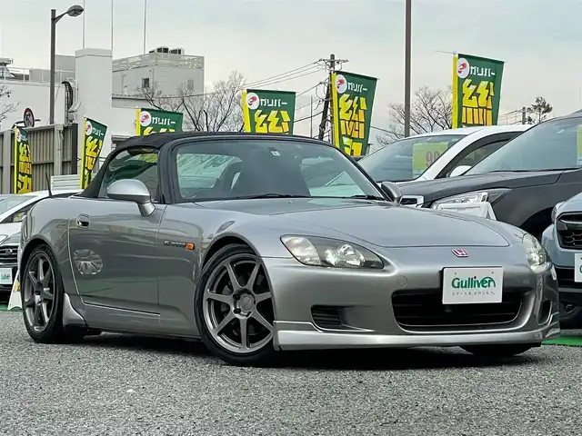 ホンダ ｓ２０００ ベースグレード Recaroフルバケシート 赤革 車高調 外17aw 00年式 平成12年式 シルバーストーンメタリック Id 中古車検索のガリバー