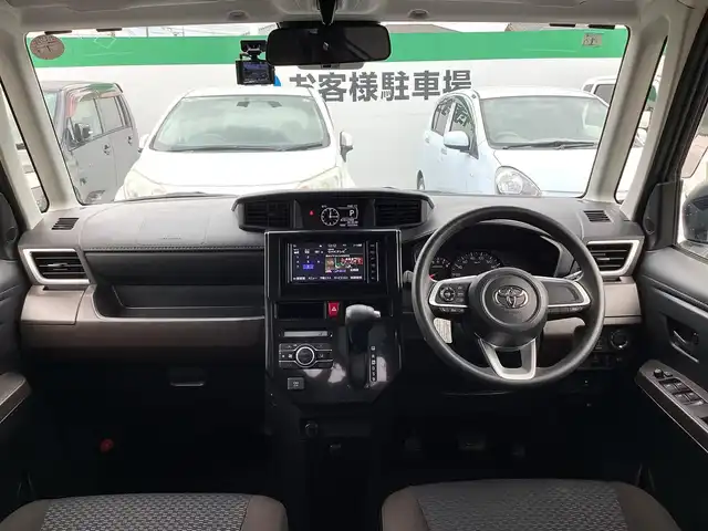トヨタ ルーミー G 岡山県 2021(令3)年 3.4万km パールホワイトⅢ 純正ナビ/BT/フルセグ/バックカメラ/全方位カメラ/両側パワースライドドア/ドラレコ前後/LEDヘッドライト/オートライト/オートハイビーム/コーナーセンサー/レーンキープアシスト/衝突軽減ブレーキ/スマートキー/プッシュスタート