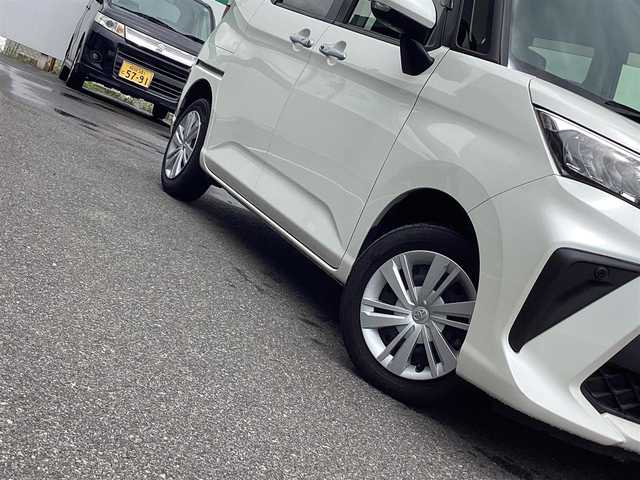 トヨタ ルーミー G 福岡県 2021(令3)年 3.4万km パールホワイトⅢ 純正ナビ/BT/フルセグ/バックカメラ/全方位カメラ/両側パワースライドドア/ドラレコ前後/LEDヘッドライト/オートライト/オートハイビーム/コーナーセンサー/レーンキープアシスト/衝突軽減ブレーキ/スマートキー/プッシュスタート