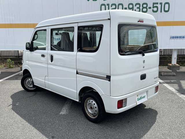 スズキ エブリイ PA 山口県 2020(令2)年 8.6万km スペリアホワイト 社外ナビ/CD/BT/ワンセグTV/ハイルーフ/天井シェルフ/ヘッドライトレベライザー/純正ゴムフロアマット