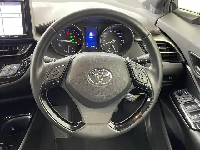 トヨタ Ｃ－ＨＲ G－T 福井県 2017(平29)年 5.4万km ブラックマイカ 純正ナビ/CD/DVD/Bluetooth/4WD/レーダークルーズコントロール/バックカメラ/ドラレコ/スタッドレスタイヤ車載/スペアキー/前席シートヒーター/ターボ/スマートキー/コーナーセンサー/フォグランプ/MTモード付AT