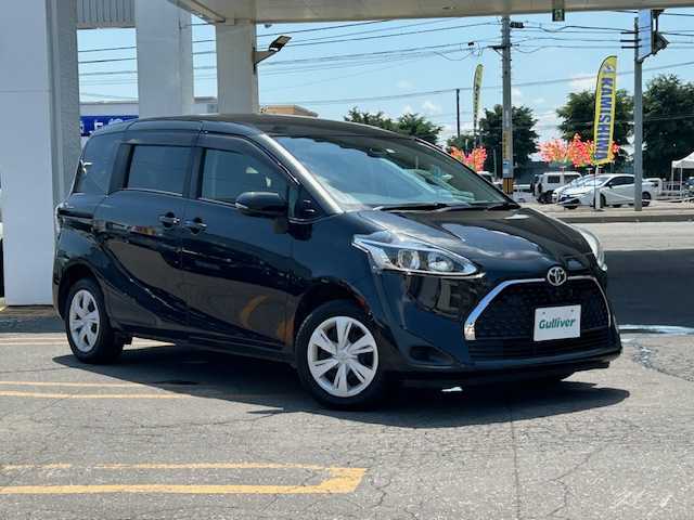 トヨタ シエンタ G 道東・釧路十勝 2019(平31)年 8.8万km ブラックマイカ ４WD/社外SDナビ(CN-HE01WD)/CD/DVD/BT/MSV/フルセグTV/全方位カメラ/両側パワースライドドア/ETC/デアイサー /社外LEDライト/革巻きステアリング/衝突軽減ブレーキ/バイザー/純正マット
