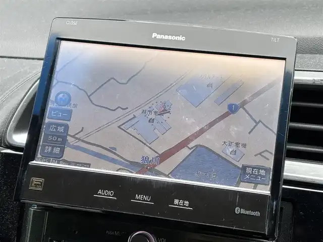 ホンダ フィット 15X 滋賀県 2013(平25)年 7.2万km ブリリアントスポーティブルーメタリック2トーン 社外7インチポータブルナビ/【Bluetooth/CD/DVD/フルセグTV】/ETC/プッシュスタート/スマートキー/ステアリングリモコン/ドアバイザー