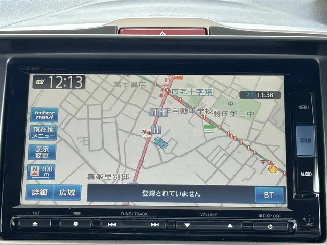 ホンダ フリード ハイブリット ジャストセレクション 茨城県 2014(平26)年 5.4万km プレミアムブルーオパールメタリック 純正ナビ/Bカメラ/クルーズコントロール/Bluetooth/両側パワースライドドア/ETC/ドライブレコーダー/ワンセグTV/3列シート/オートライト/スマートキー/純正AW/純正フロアマット/W＋サイドエアバッグ