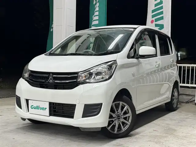 三菱 ｅＫワゴン E 兵庫県 2018(平30)年 6.5万km ホワイト 社外ナビ/地デジTV/キーレスキー/運転席シートヒーター/電格ドアミラー/スチールホイール（サマータイヤ）/に付け替えをしております。/社外 AW(スタッドレス）はございません。
