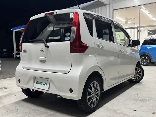 三菱 ｅＫワゴン E 兵庫県 2018(平30)年 6.5万km ホワイト 社外ナビ/地デジTV/キーレスキー/運転席シートヒーター/電格ドアミラー/スチールホイール（サマータイヤ）/に付け替えをしております。/社外 AW(スタッドレス）はございません。