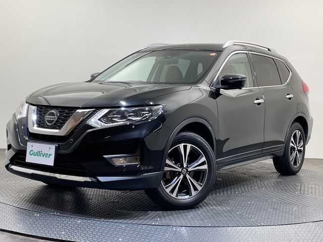 日産 エクストレイル 20Xi レザーエディション 愛媛県 2020(令2)年 1.4万km ダイヤモンドブラック ８型ナビ/フルセグ／Ｂｌｕｅｔｏｏｔｈ/全方位カメラ/レーダークルーズコントロール/衝突軽減ブレーキ/ＥＴＣ/前方ドライブレコーダー/パワーバックドア/ＤＮ席パワーシート/全席シートヒーター/レーンキープアシスト/前後コーナーセンサー/レザーシート