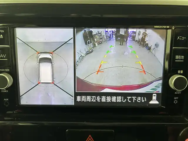 日産 デイズ ルークス X Vセレクション 富山県 2017(平29)年 5.1万km スパークリングレッドM 純正ナビ（AM/FM/DVD/BT/フルセグ）/全方位カメラ/ETC/両側パワースライドドア/衝突被害軽減システム/横滑り防止装置/アイドリングストップ/ハロゲンライト/純正アルミホイール/純正フロアマット/スマートキー