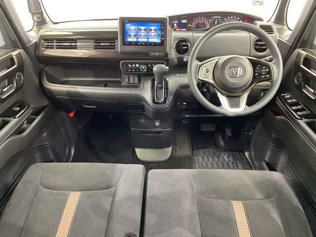 ホンダ Ｎ ＢＯＸ カスタム G L ホンダセンシング 栃木県 2020(令2)年 3.2万km ブリリアントスポーティブルーメタリック2トーン 純正ナビ/(CD/DVD/ワンセグTV/Bluetooth/SD/USB)/バックカメラ/ホンダセンシング/ETC/ドライブレコーダー/両側パワースライドドア/LEDヘッドライト/禁煙車/プッシュスタート/スマートキー/シートヒーター/オートライト/横滑り防止装置/純正アルミホイール/純正フロアマット