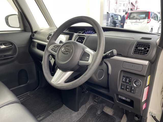 ダイハツ タント カスタムX トップED LTD SAⅢ 兵庫県 2018(平30)年 5.9万km パールホワイトⅢ ・社外ナビ（AM/FM/CD/DVD/TV/SD/BT)/・運転席シートヒーター/・両側パワースライドドア/・スマートアシストIII/・オートマチックハイビーム/・ステアリングスイッチ/・アイドリングストップ/・LEDライト/・フォグランプ/・ウィンカーミラー/・ETC/・ハーフレザーシート/・純正14インチアルミホイール/・純正フロアマット/・ドアバイザー/・スマートキー/・保証書/・取扱説明書