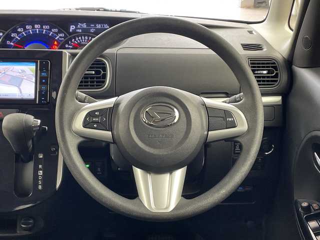 ダイハツ タント カスタムX トップED LTD SAⅢ 兵庫県 2018(平30)年 5.9万km パールホワイトⅢ ・社外ナビ（AM/FM/CD/DVD/TV/SD/BT)/・運転席シートヒーター/・両側パワースライドドア/・スマートアシストIII/・オートマチックハイビーム/・ステアリングスイッチ/・アイドリングストップ/・LEDライト/・フォグランプ/・ウィンカーミラー/・ETC/・ハーフレザーシート/・純正14インチアルミホイール/・純正フロアマット/・ドアバイザー/・スマートキー/・保証書/・取扱説明書