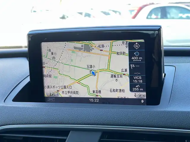 アウディ Ｑ３ 2．0 TFSI クワトロ 180PS 山梨県 2018(平30)年 4.5万km グレイシアホワイトメタリック 純正MMIナビ/　（フルセグ/MSV/BT/CD/DVD）/アウディサイドアシスト/アクティブレーンアシスト/クルーズコントロール/前席シートヒーター/プッシュスタート/パワーバックドア/前方ドライブレコーダー/ETC/純正17インチAW