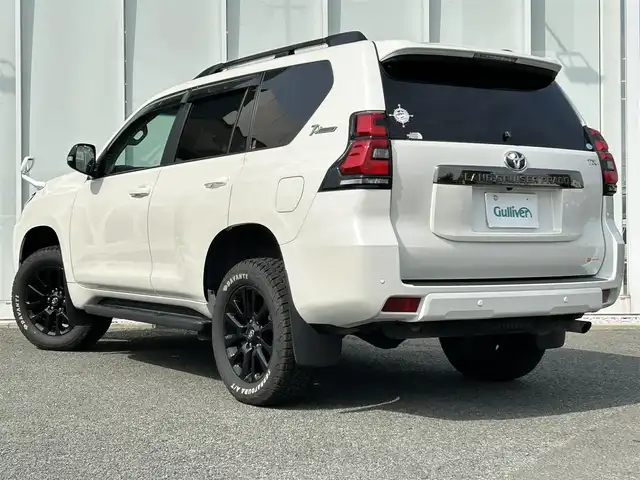 トヨタ ランドクルーザー プラド TX-L 70thアニバーサリーLTD 福岡県 2021(令3)年 4.1万km ホワイトパールクリスタルシャイン ・純正ナビ 9インチ/（BLUETOOTH/フルセグ/バックカメラ/・ETC/・クルーズコントロール/・ロードサインアシスト/・4WD/・シートヒーター/・エアシート/・プリクラッシュセーフティ/・コーナーセンサー/・クリアランスソナー/・LEDライト/・カーテンエアバッグ/・電動格納ミラー/・ルーフレール/・アルミホイール