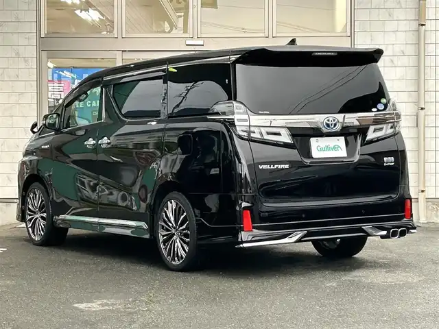トヨタ ヴェルファイア ハイブリット ZR 岩手県 2019(平31)年 8.4万km バーニングブラッククリスタルシャインガラスフレーク ４ＷＤ　/トヨタセーフティセンス/モデリスタエアロ　/純正１０型SDナビ　/純正後席モニター　/バックカメラ/レザーシート　/ＥＴＣ　/フルセグＴＶ　/ドライブレコーダー　/社外GPSレーダー　/両側電動スライドドア　/レーダークルーズコントロール/クリアランスソナー/スペアスマートキー/ドアバイザー/フロアマット/PKSB　/RSA/USB/保証書　取説