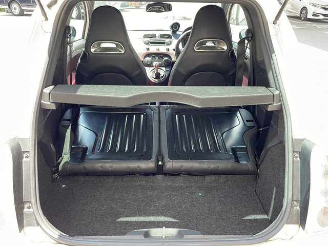 アバルト ５００ 滋賀県 2010(平22)年 6.1万km 白 純正オーディオ/AM/FM/CD/ステアリングリモコン/リモコンキー/スペアキー/レザーシート