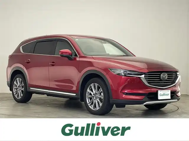 マツダ ＣＸ－８ XD プロアクティブ 滋賀県 2019(令1)年 4.2万km ソウルレッドクリスタルM 禁煙車/純正ナビ/（CD/DVD/BT/SD/USB/AUX/TV/AppleCarPlay/AndroidAuto）/全方位カメラ/前後ドライブレコーダー/パワーシート/メモリシート/シートヒーター/ハンドルヒーター/ETC/衝突被害軽減ブレーキ/レーダークルーズコントロール/レーンキープアシスト/オートエアコン/ステアリングスイッチ/アイドリングストップ/前後ソナー/オートライト/フォグランプ/プッシュスタート/スマートキー