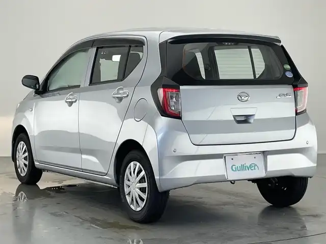 ダイハツ ミラ イース L SAⅢ 愛知県 2019(平31)年 5.3万km ブライトシルバーメタリック 純正オーディオ　ラジオ　ＣＤ　ＡＵＸ　スマートアシストIII　衝突軽減ブレーキ　車線逸脱警報　コーナーセンサー　オートハイビーム　純正フロアマット　ドアバイザー　ドライブレコーダー　エコアイドル　禁煙車