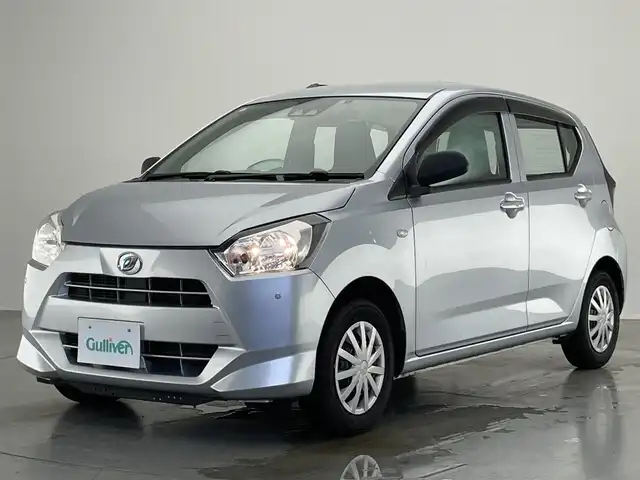 ダイハツ ミラ イース L SAⅢ 愛知県 2019(平31)年 5.3万km ブライトシルバーメタリック 純正オーディオ　ラジオ　ＣＤ　ＡＵＸ　スマートアシストIII　衝突軽減ブレーキ　車線逸脱警報　コーナーセンサー　オートハイビーム　純正フロアマット　ドアバイザー　ドライブレコーダー　エコアイドル　禁煙車