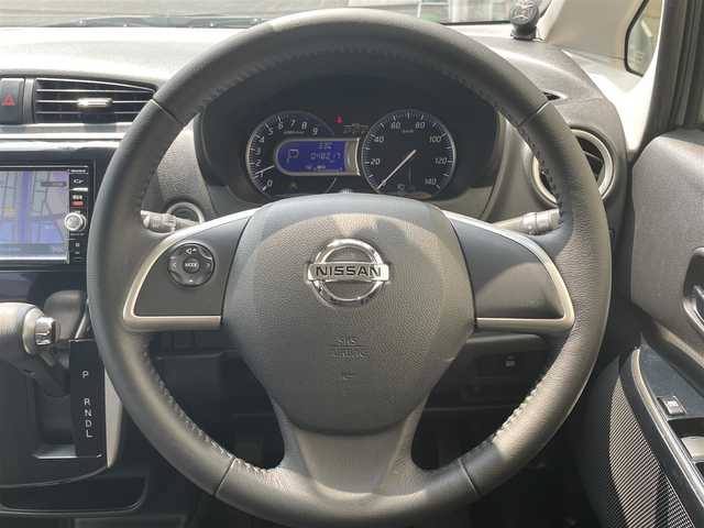 日産 デイズ ハイウェイスターX 大阪府 2016(平28)年 4.9万km ホワイトパール ワンオーナー/純正SDメモリナビ(MC315D-W)/BT/CD/DVD/SD/USB/TV/360度カメラ/carozzeriaチューンアップトゥイーター/純正ドライブレコーダー/キセノンヘッドライト/オートライト/オートハイビーム/フロントフォグ/純正フロアマット/15インチAW(BASEL)/プッシュスタート/電格ミラー/ドアバイザー