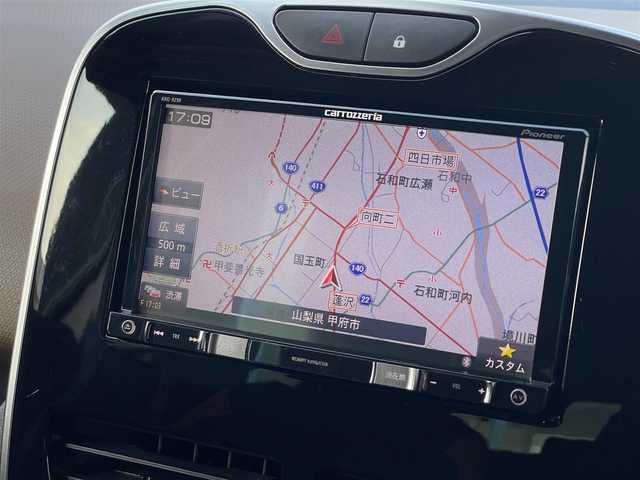 ルノー ルーテシア インテンス 山梨県 2016(平28)年 5.8万km ベージュ Focalサウンド/社外メモリナビ　/フルセグ/ＢＴ/ＵＳＢ/ＣＤ/ＤＶＤ/ＥＴＣ/Ａライト/コーナーセンサー/ヘッドライトＬ/ＡＡＣ/クルコン/Ｐスタート/取説/保証書/スペアキー/純正１７ＡＷ/禁煙車