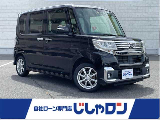 ダイハツ タント カスタム X SA Ⅲ 岡山県 2017(平29)年 9.7万km ブラックマイカメタリック (株)IDOMが運営する【じしゃロン岡山店】の自社ローン専用車両になります。こちらは現金またはオートローンご利用時の価格です。自社ローンご希望の方は別途その旨お申付け下さい/社外７インチSDナビ/ETC/バックカメラ/ワンセグテレビ/CD/DVD/片側パワスラ