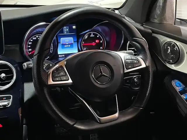 メルセデス・ベンツ ＧＬＣ２２０ d 4マチックスポーツ 道央・札幌 2018(平30)年 6.5万km ポーラホワイト レーダーセーフティパッケージ/　・ACC/　・PRE-SAFE/　・ブラインドスポットアシスト/　・レーンキープアシスト/　・リアCPA/　・ステアリングパイロット/純正HDDナビ/フルセグTV/CD/DVD/SD/USB/Bluetooth/360°カメラ/パークトロニック/パーキングパイロット/ハーフレザーシート/シートヒーター/LEDインテリジェントライトシステム/アダプティブハイビームアシストプラス/パワーテールゲート