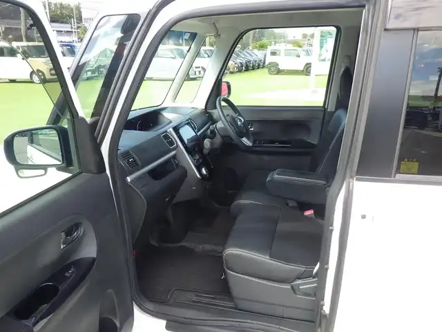 ダイハツ タント カスタム X トップED SAⅡ 熊本県 2016(平28)年 4.6万km パールホワイトⅢ スマートアシストII/左パワースライドドア/右イージークローザードア/純正SDナビ/地デジTV/【DVD/CD再生機能　Bluetooth接続】/バックカメラ/ドライブレコーダー（前後撮影）/ハーフレザーシート/ETC/LEDヘッドライト/フォグライト/ウインカーミラー/リアコーナーセンサー/キーフリーシステム