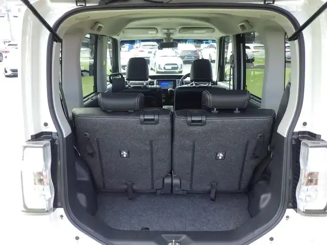 ダイハツ タント カスタム X トップED SAⅡ 熊本県 2016(平28)年 4.6万km パールホワイトⅢ スマートアシストII/左パワースライドドア/右イージークローザードア/純正SDナビ/地デジTV/【DVD/CD再生機能　Bluetooth接続】/バックカメラ/ドライブレコーダー（前後撮影）/ハーフレザーシート/ETC/LEDヘッドライト/フォグライト/ウインカーミラー/リアコーナーセンサー/キーフリーシステム